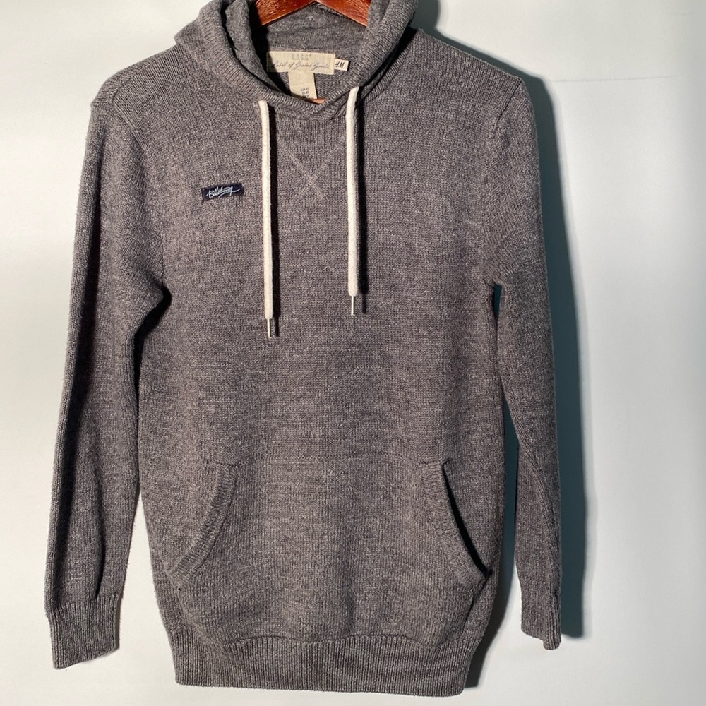 H&M Label of graded goods - knit hoodie. Size XS